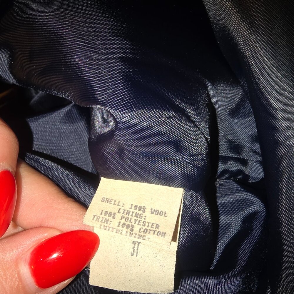 NWOT BRAETAN 100% Wool Toddlers Plaid Coat sz 3T - Picture 8 of 8